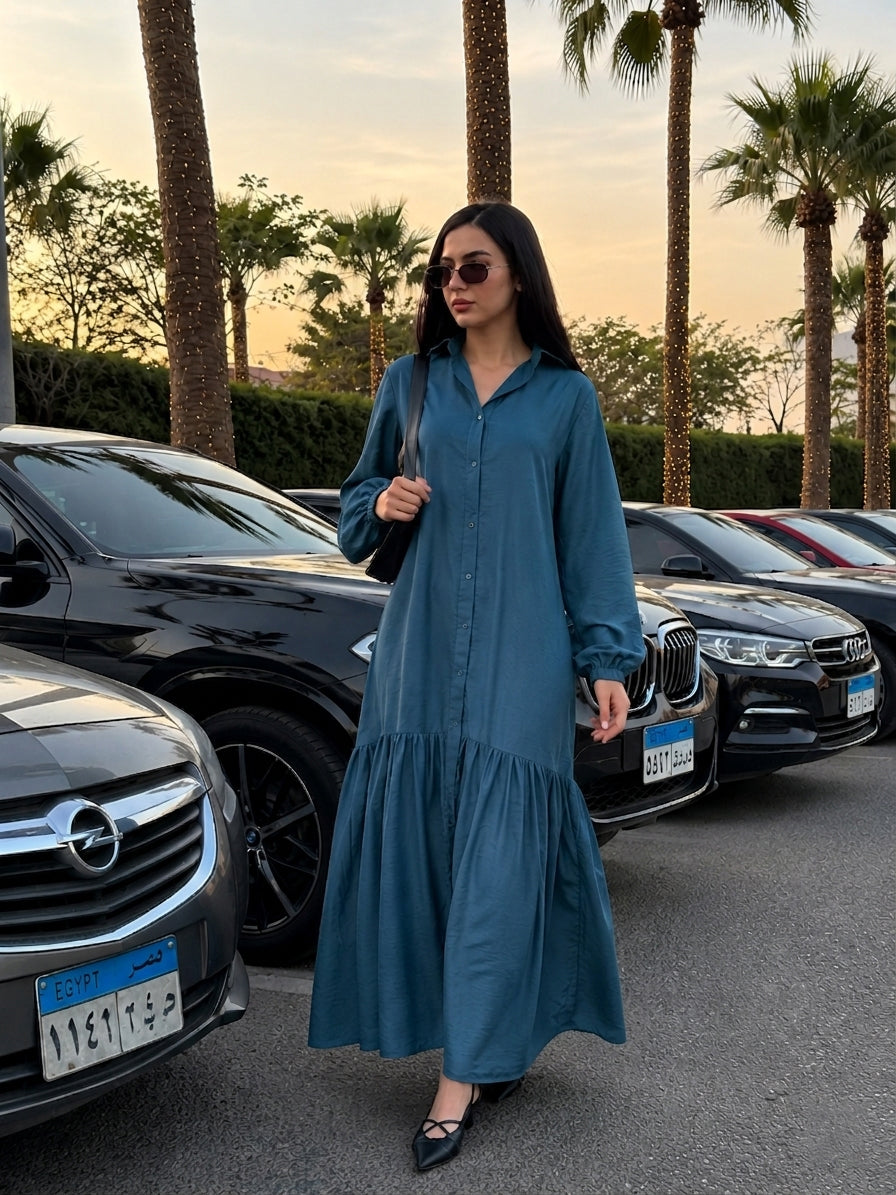 Spanish Linen Dress