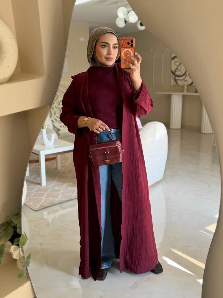Long-sleeve shirt + dress 1*2