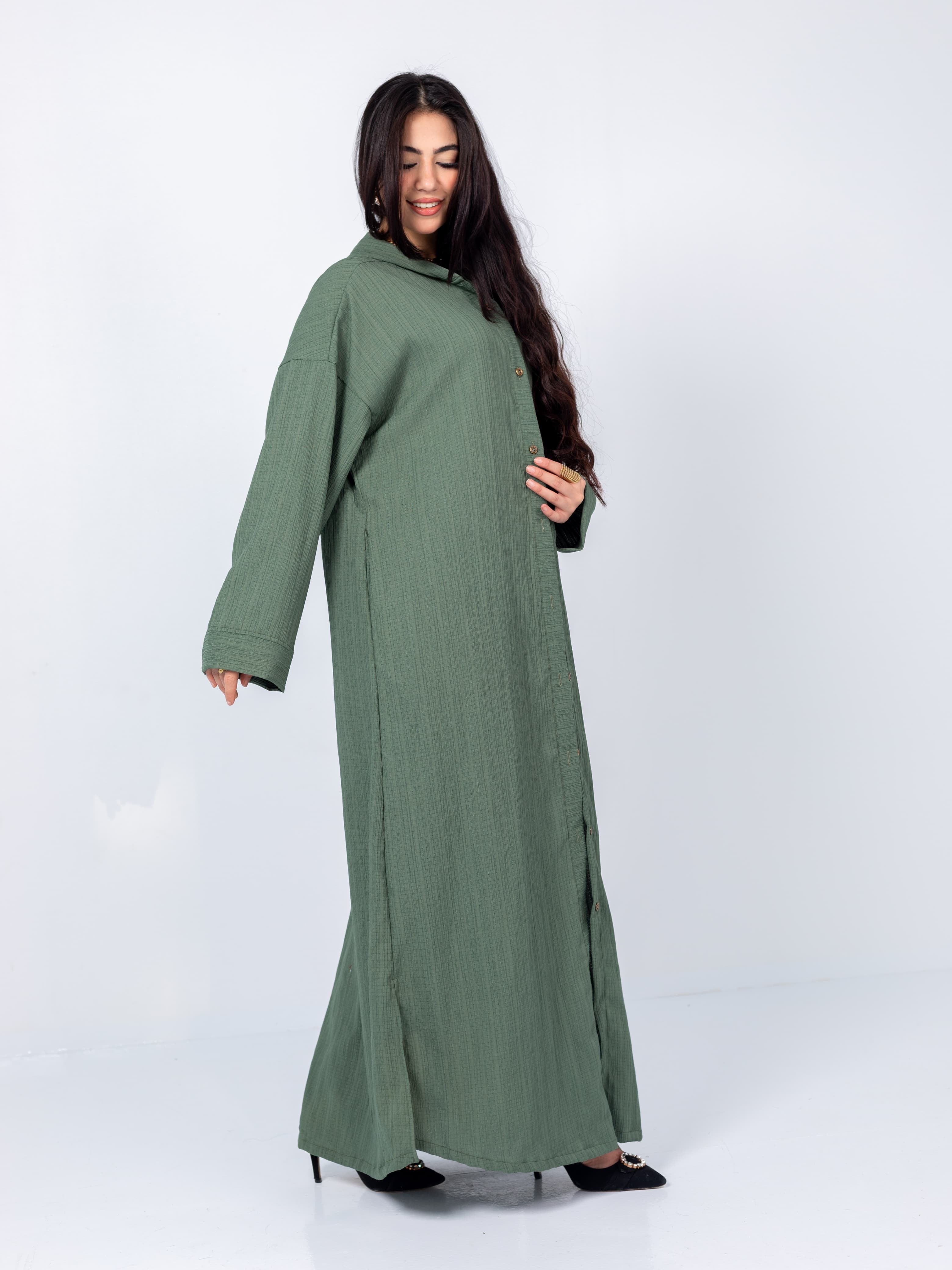 Long-sleeve shirt + dress 1*2