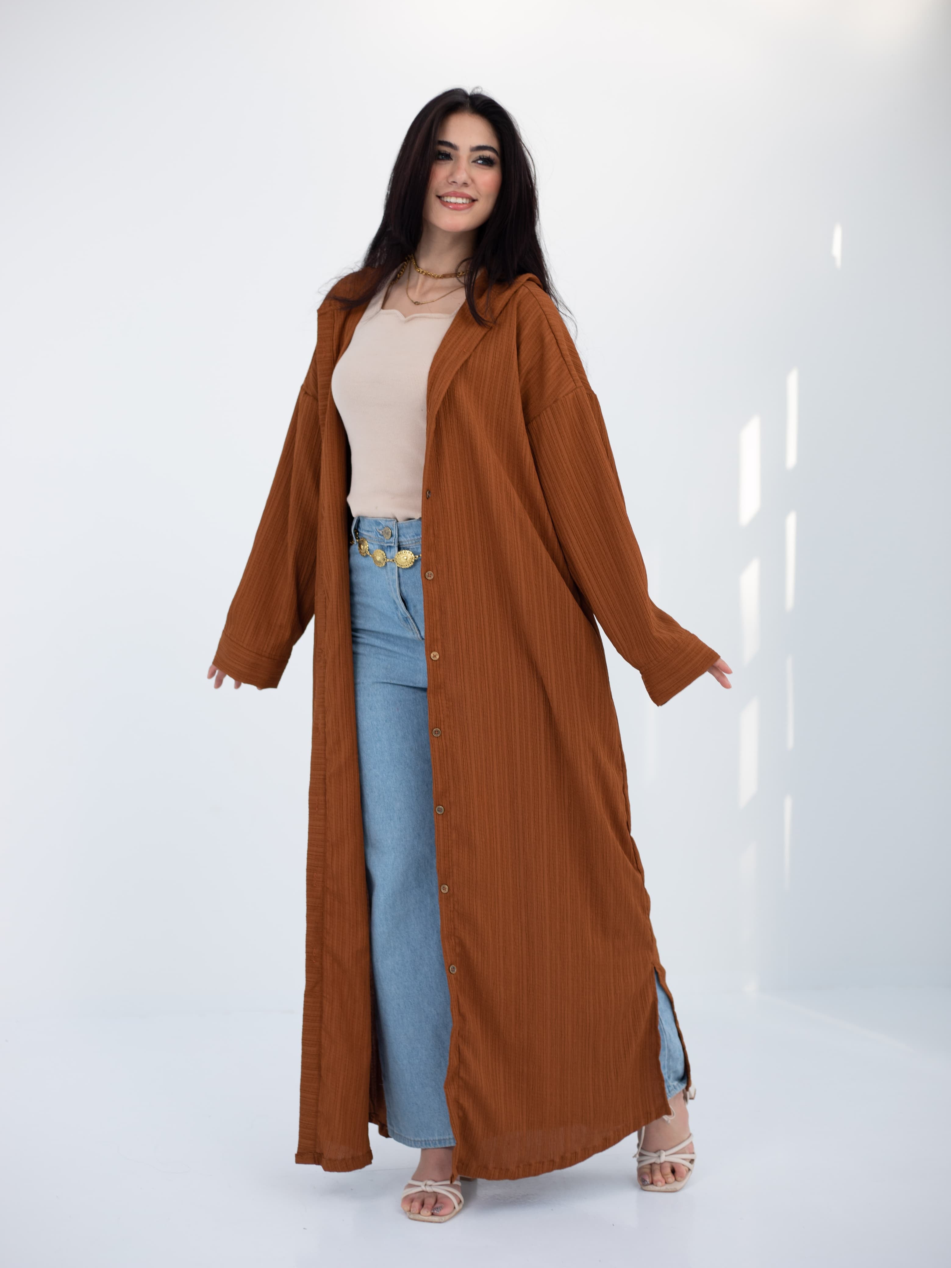 Long-sleeve shirt + dress 1*2
