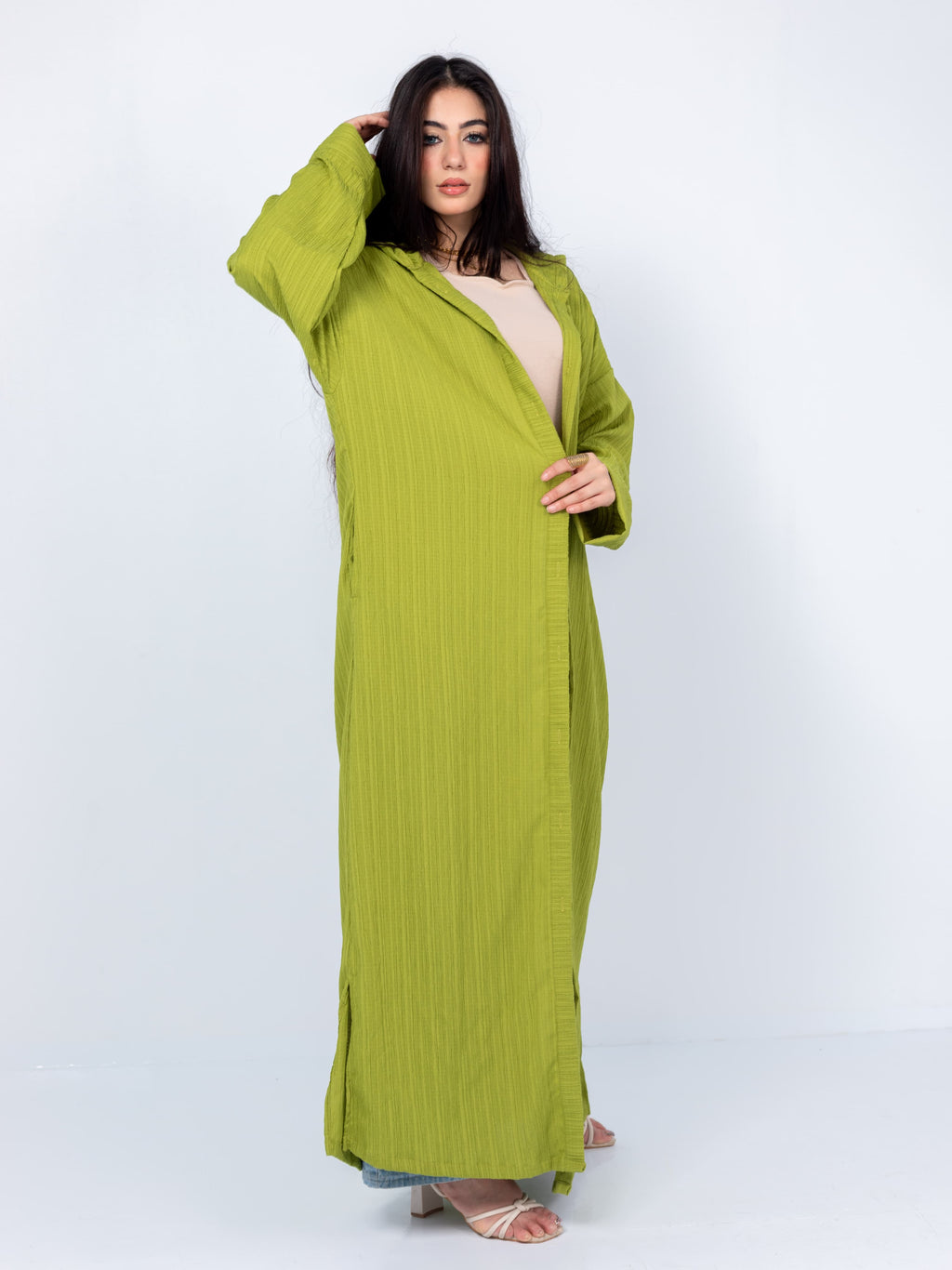 Long-sleeve shirt + dress 1*2