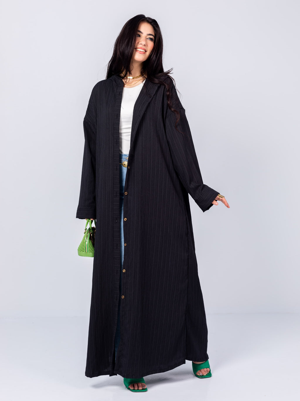 Long-sleeve shirt + dress 1*2