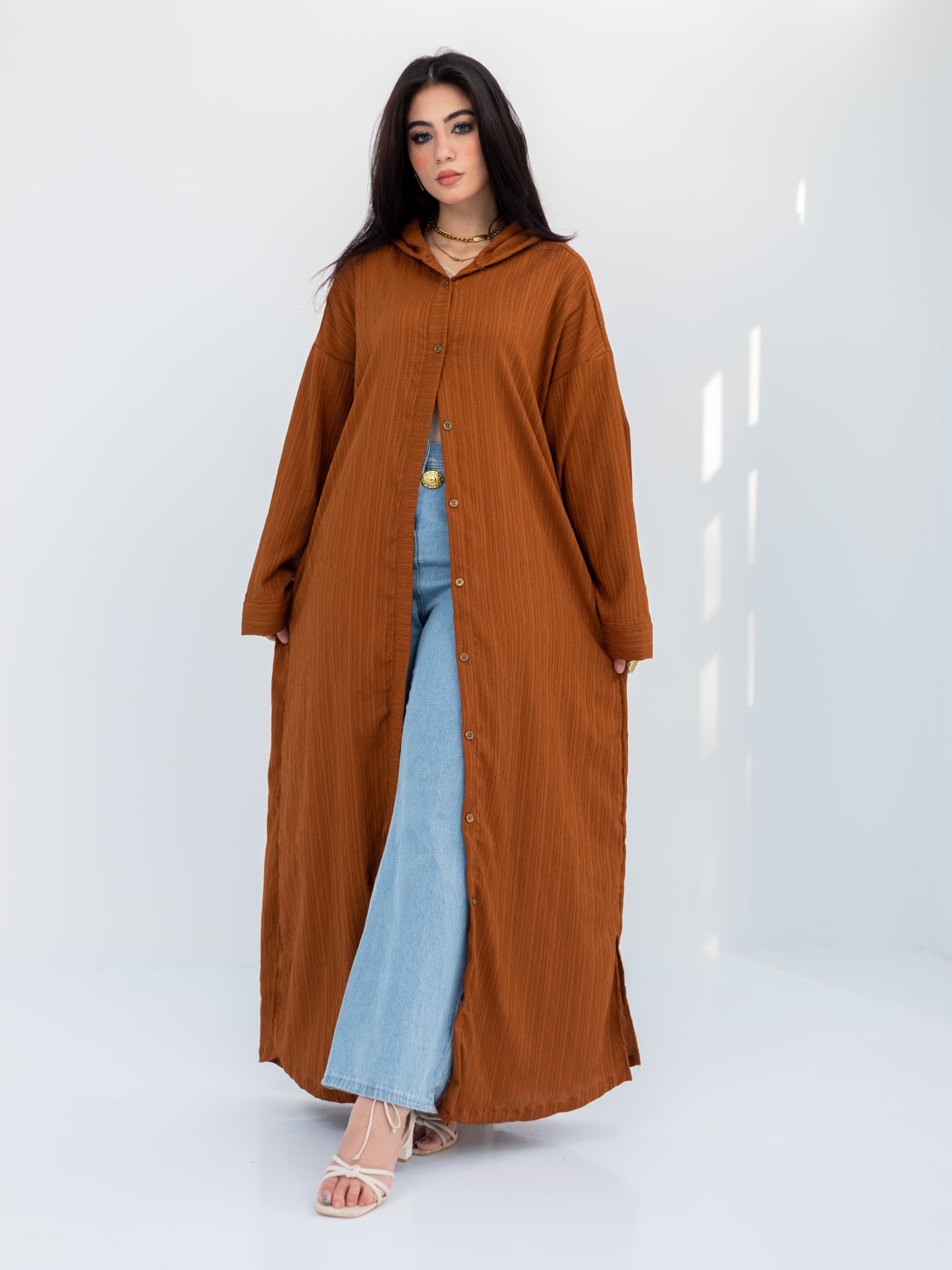 Long-sleeve shirt + dress 1*2