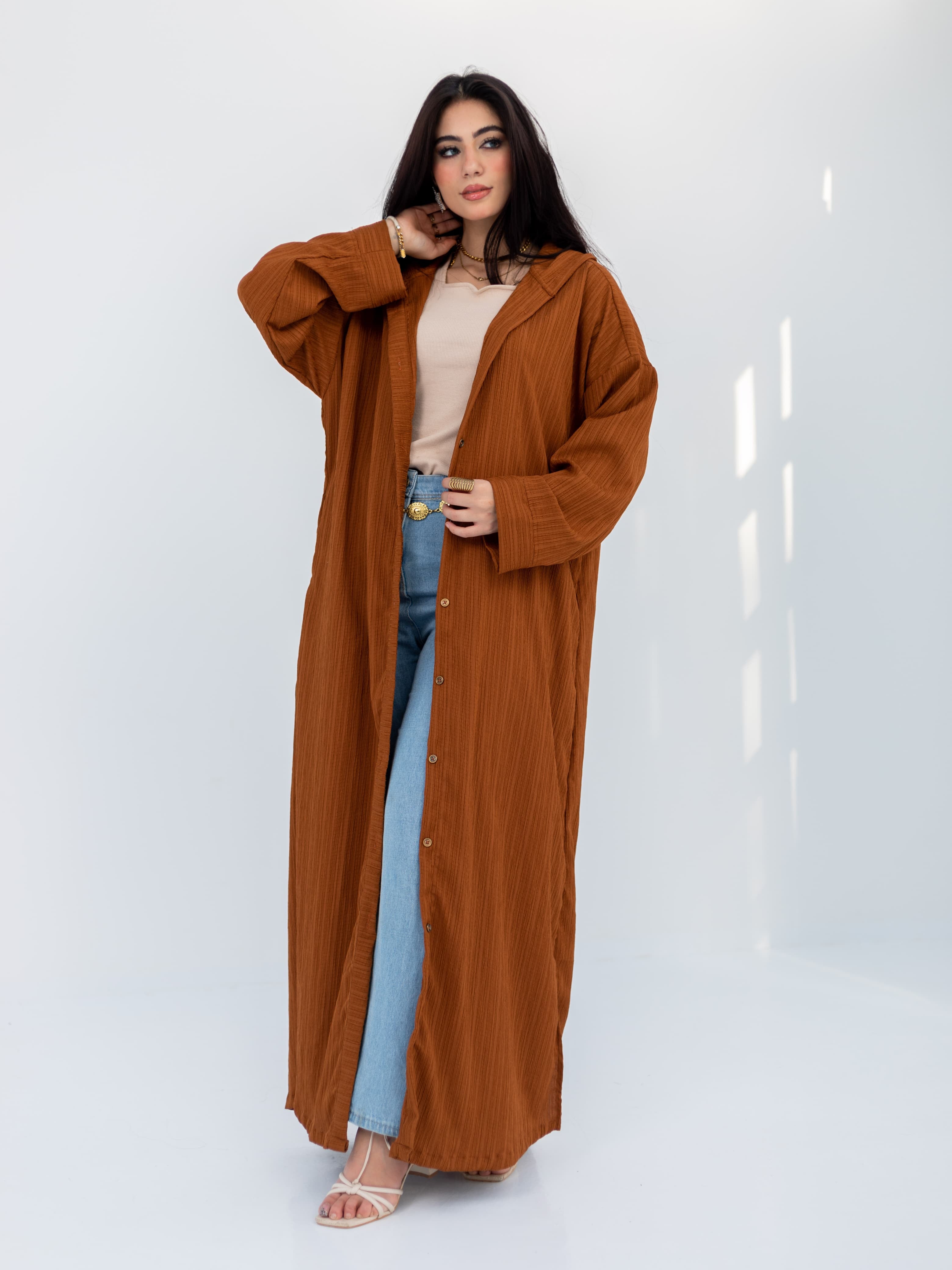 Long-sleeve shirt + dress 1*2
