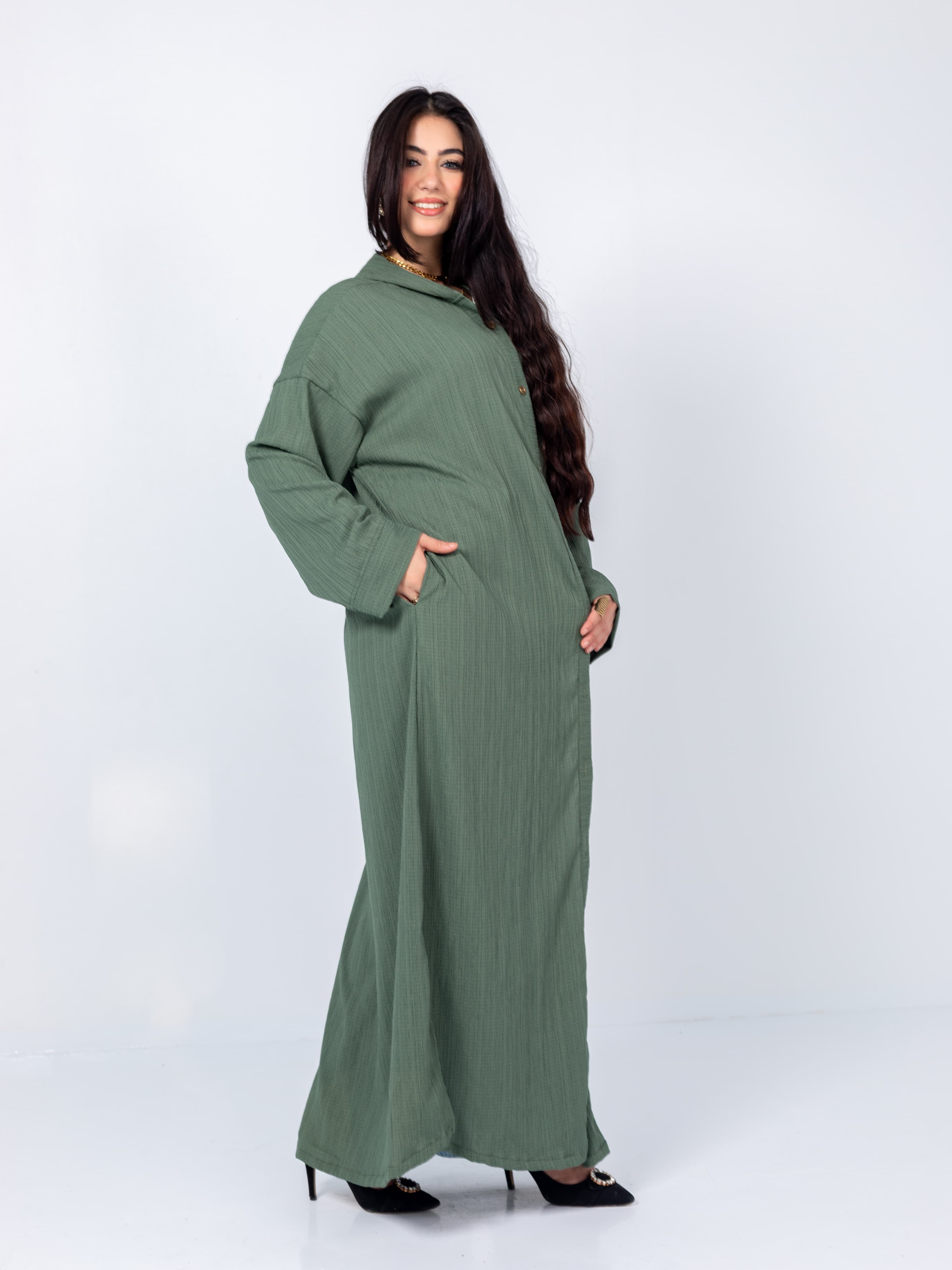 Long-sleeve shirt + dress 1*2