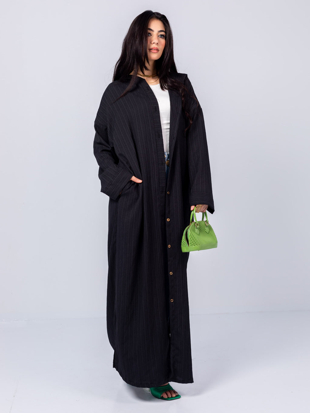 Long-sleeve shirt + dress 1*2