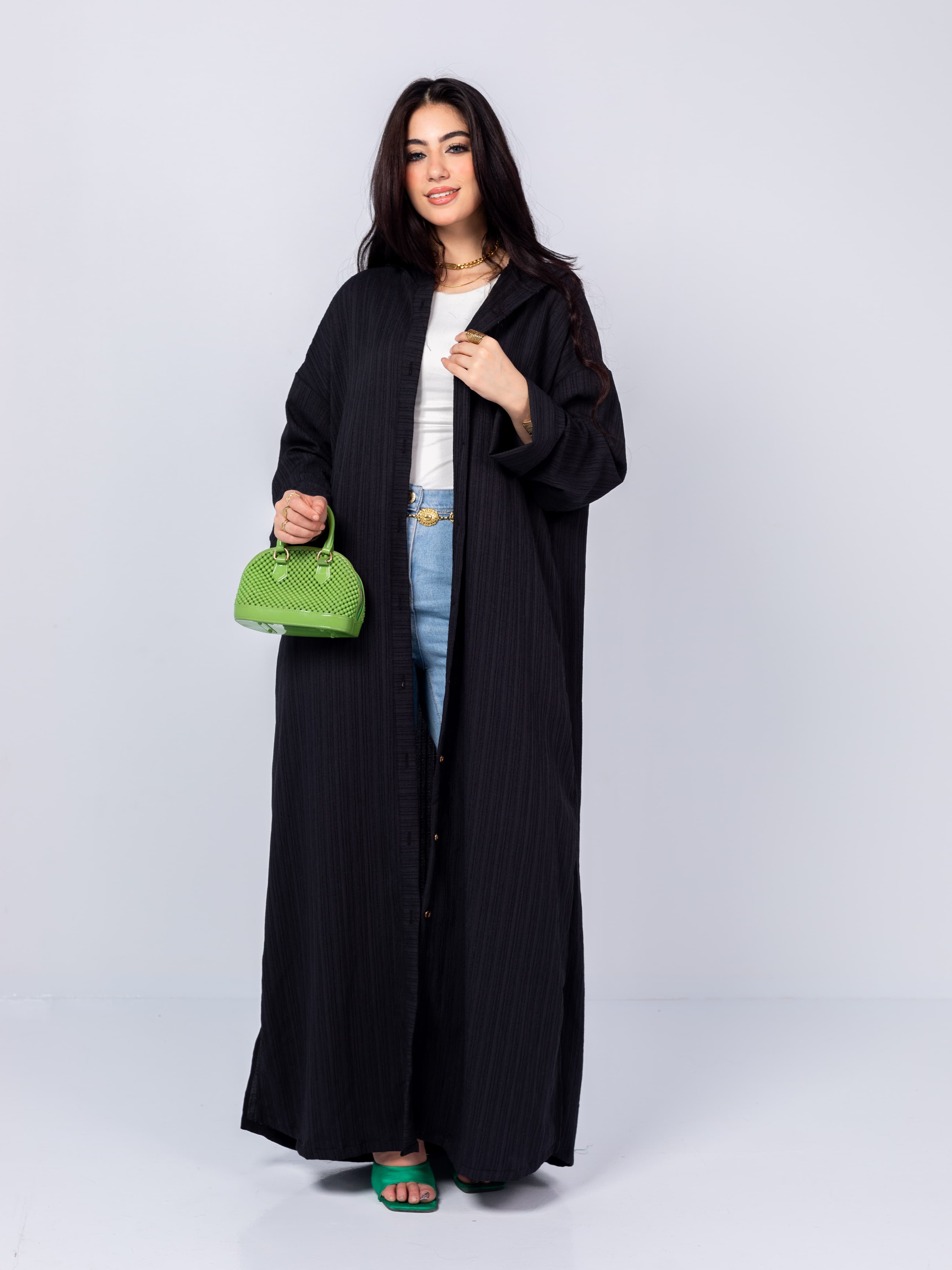 Long-sleeve shirt + dress 1*2