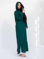 Long-sleeve shirt + dress 1*2