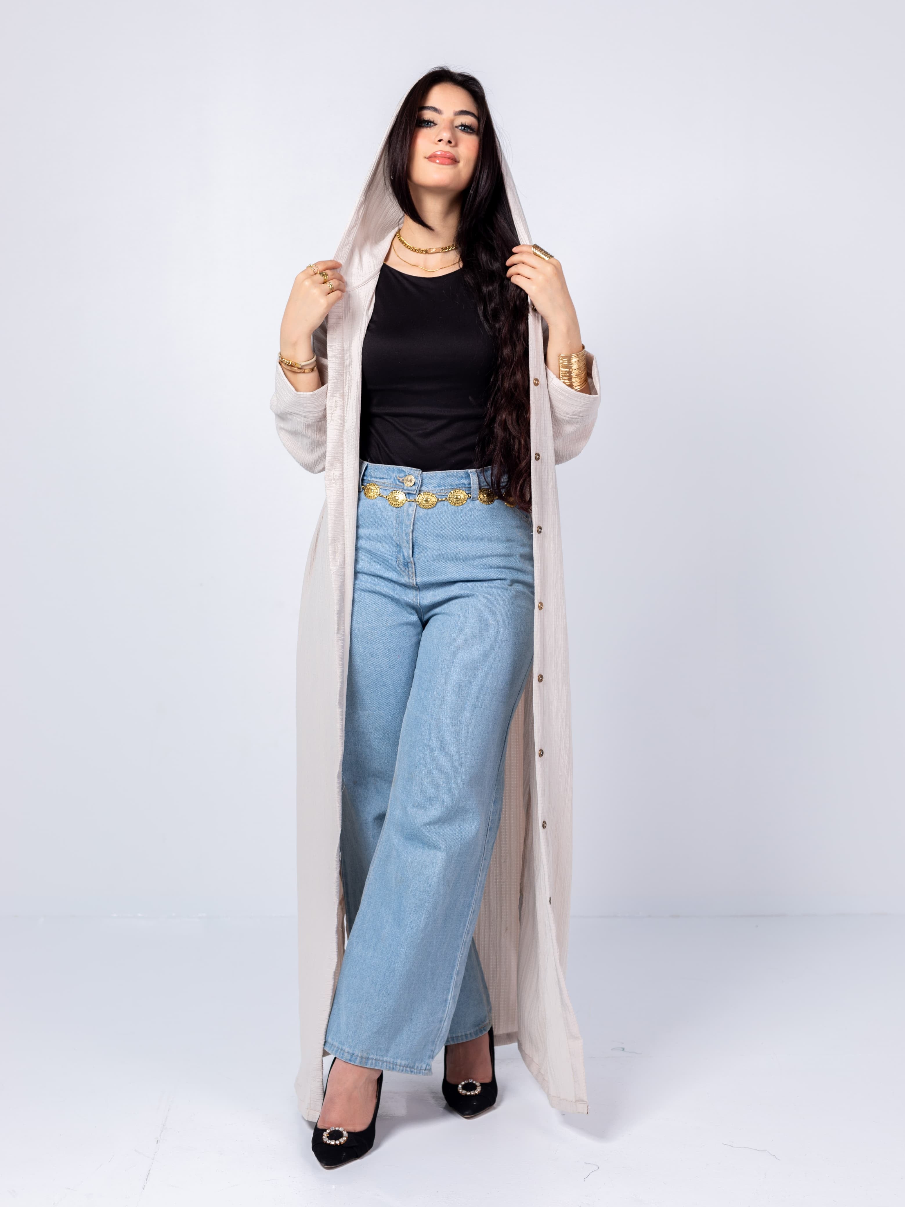 Long-sleeve shirt + dress 1*2