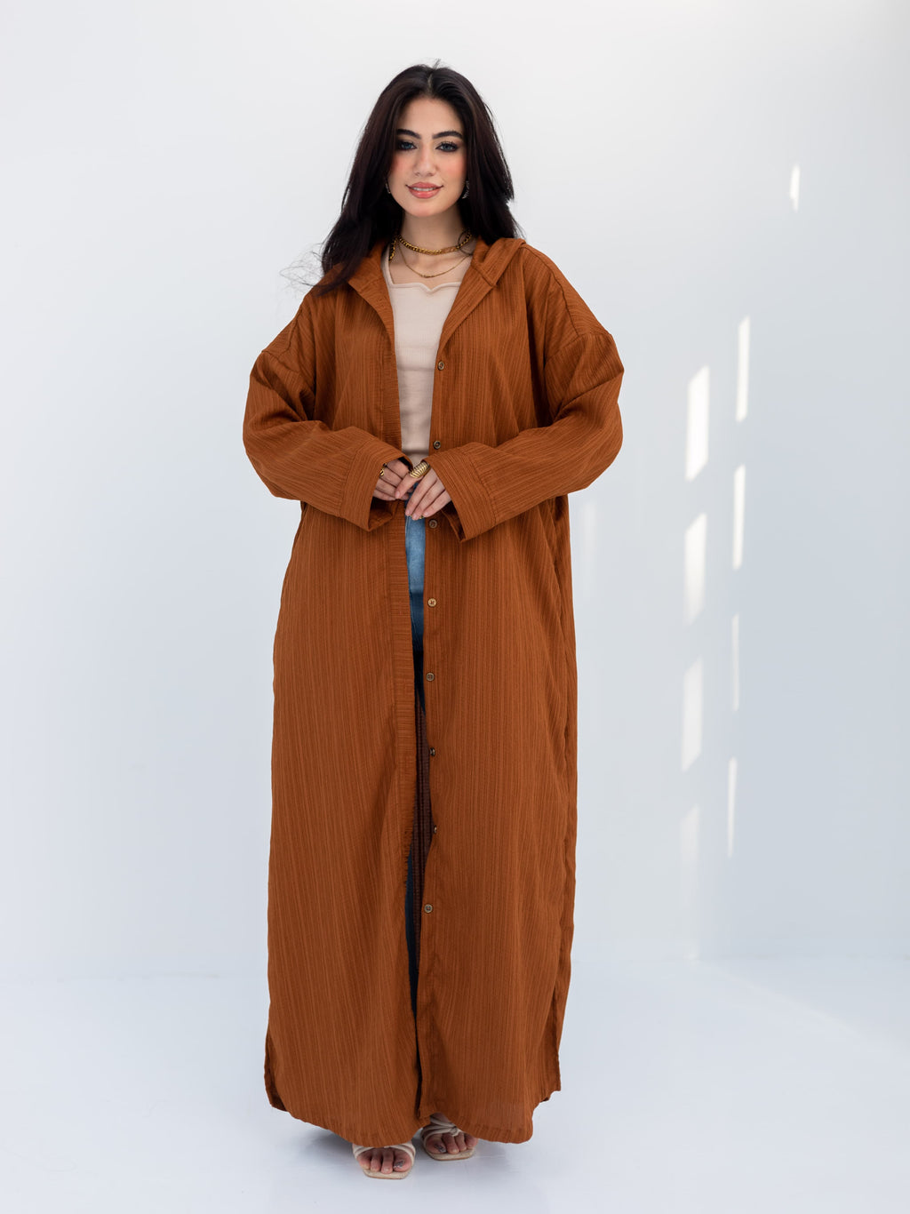 Long-sleeve shirt + dress 1*2