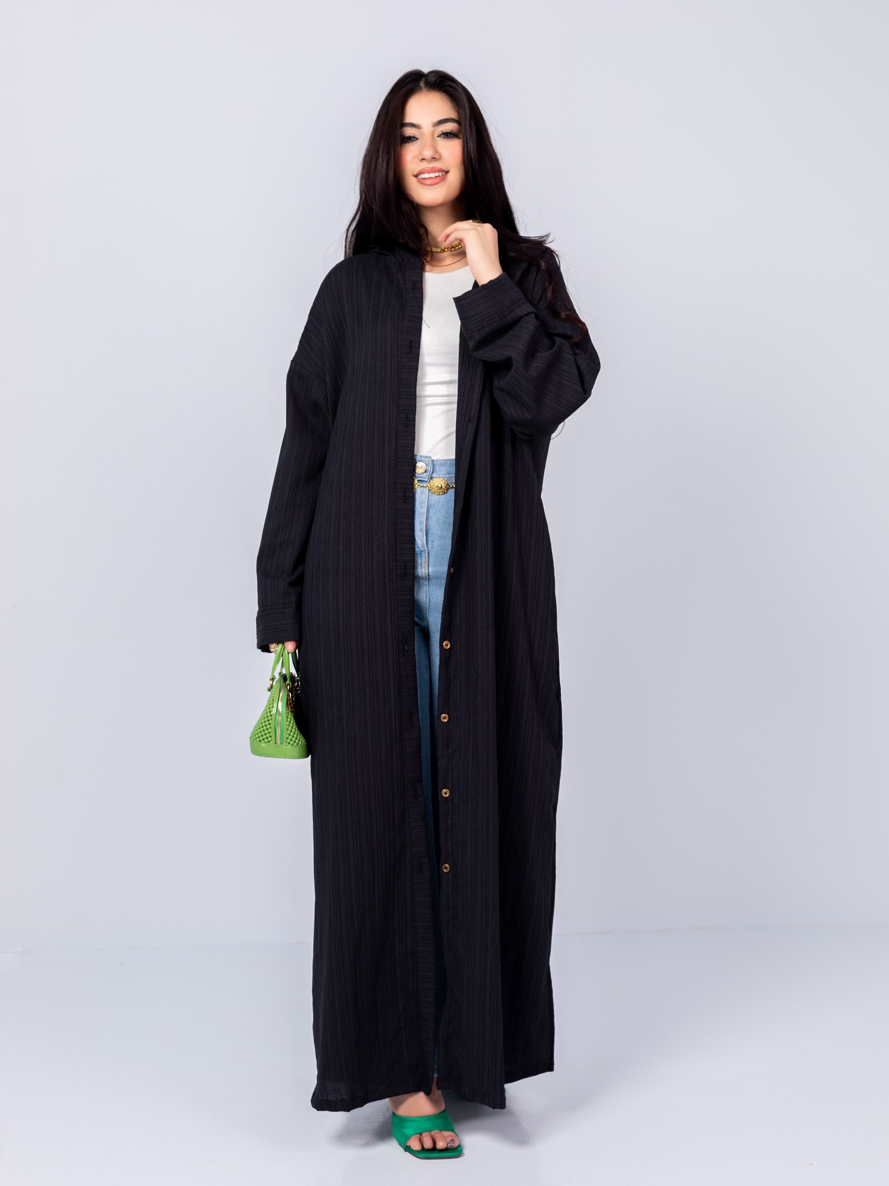 Long-sleeve shirt + dress 1*2