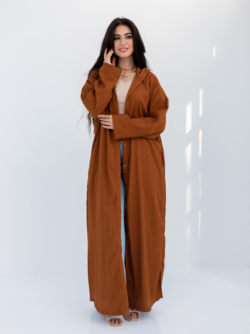 Long-sleeve shirt + dress 1*2