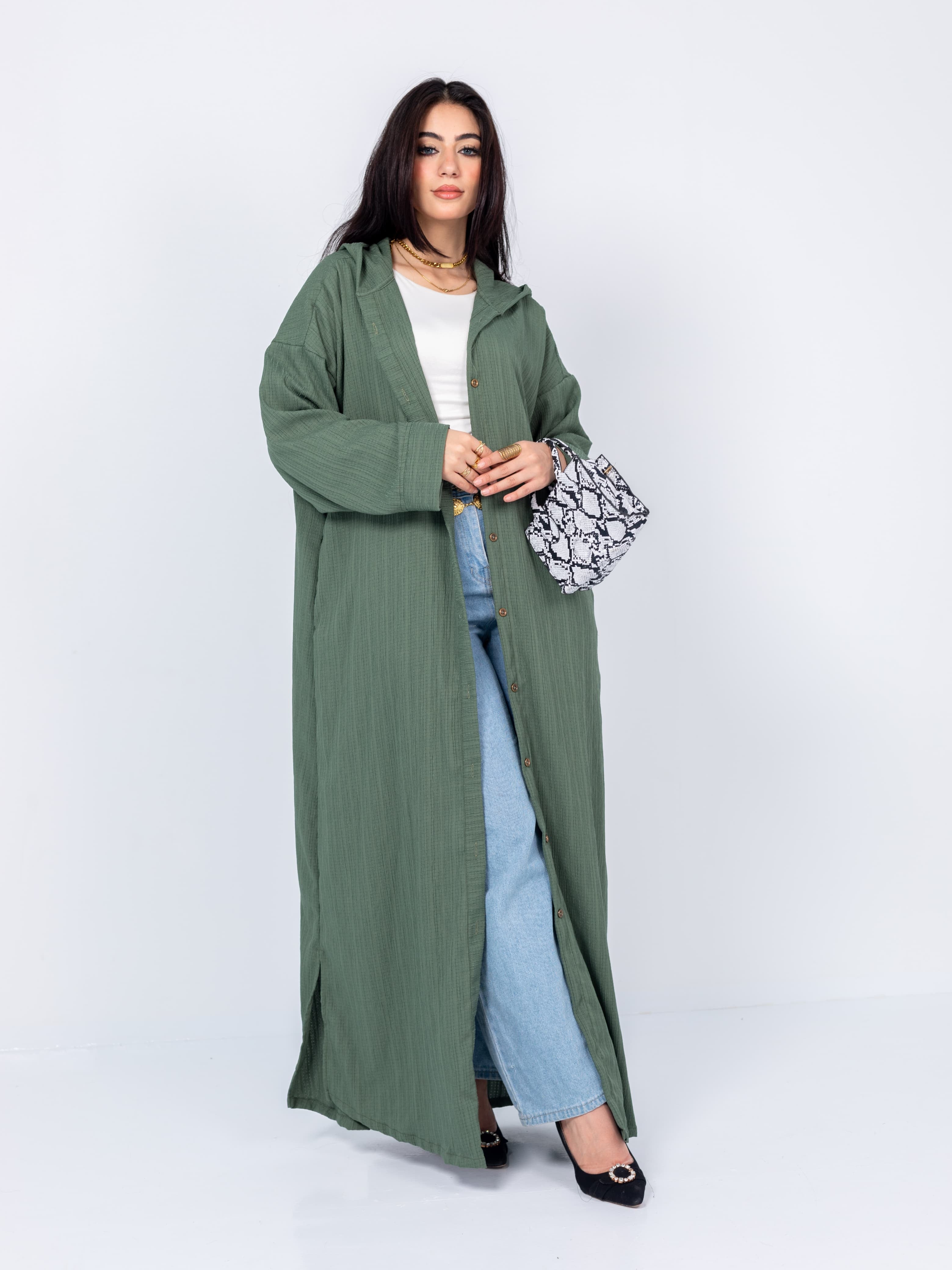 Long-sleeve shirt + dress 1*2