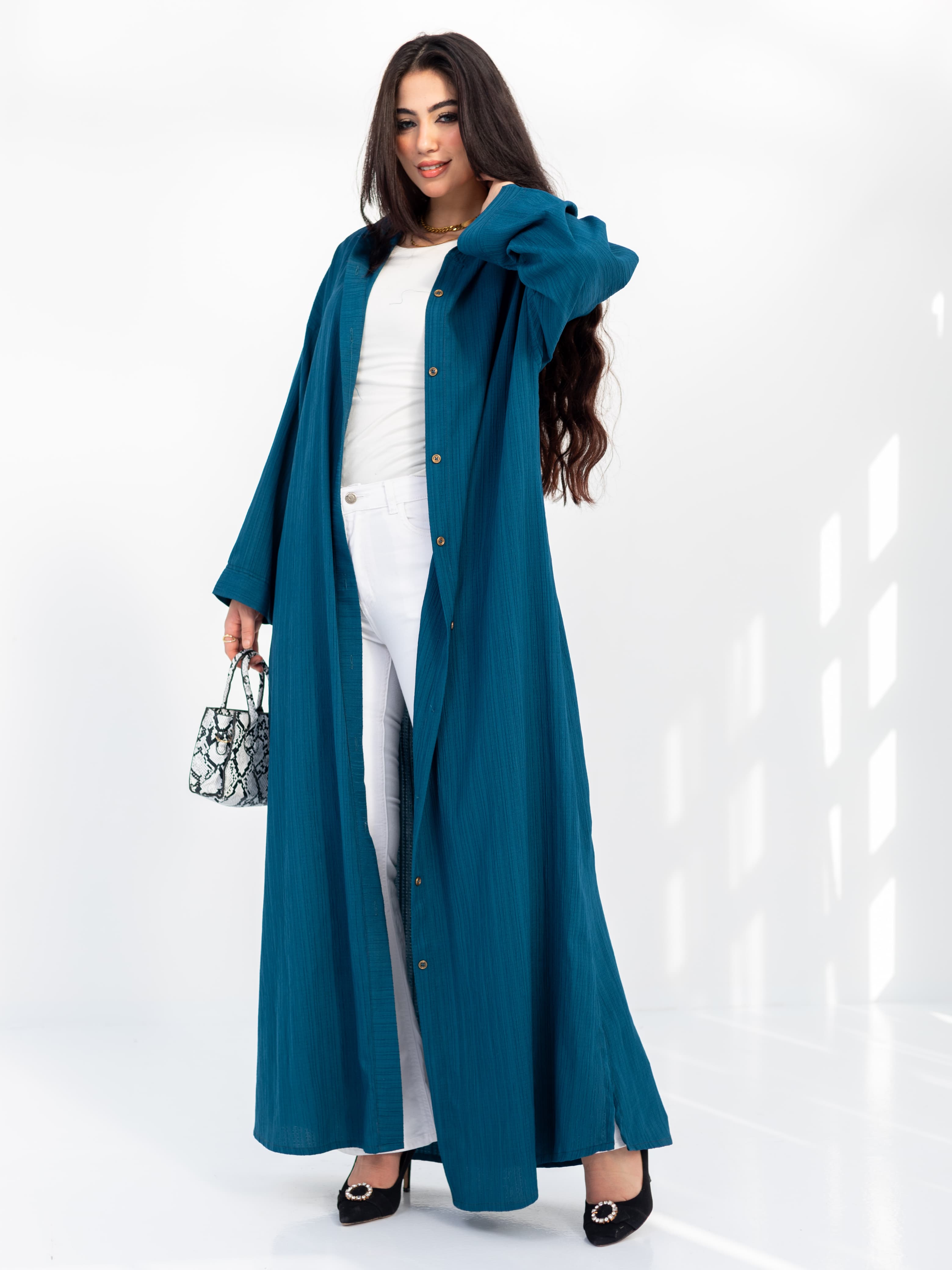 Long-sleeve shirt + dress 1*2