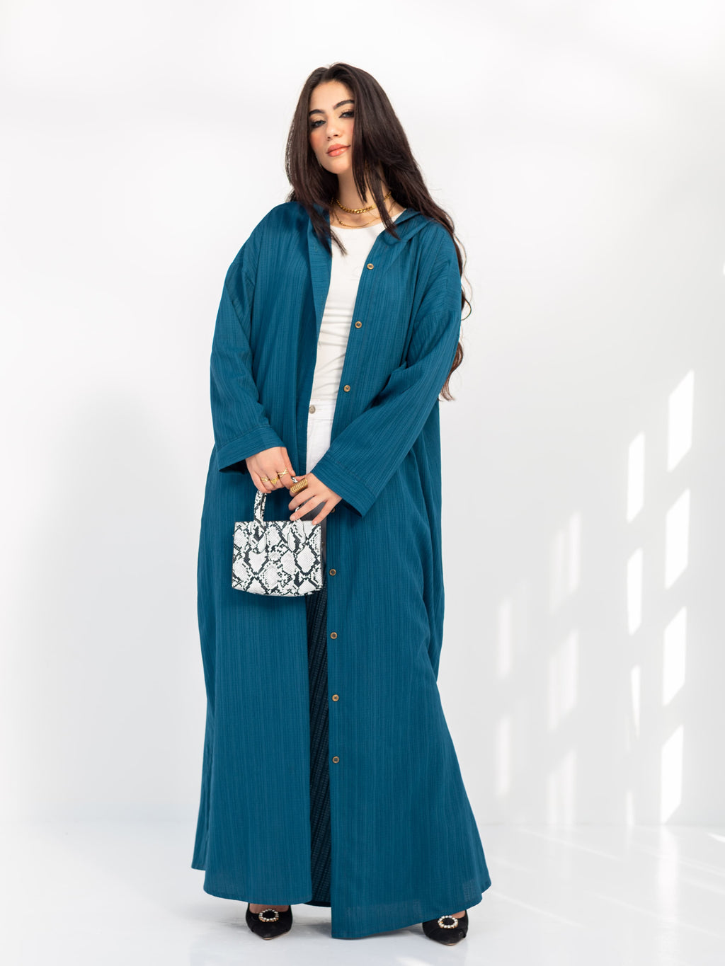 Long-sleeve shirt + dress 1*2