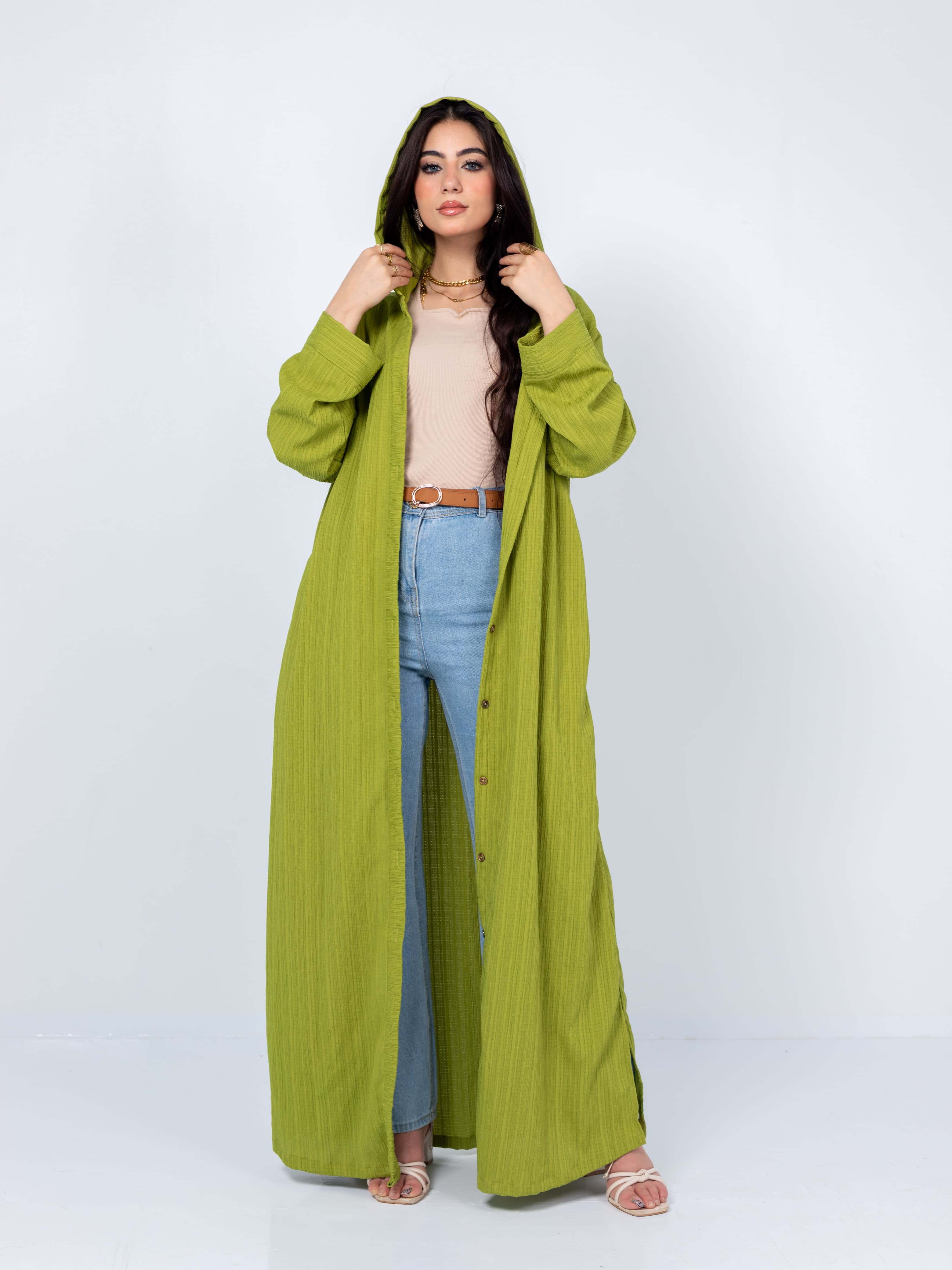 Long-sleeve shirt + dress 1*2