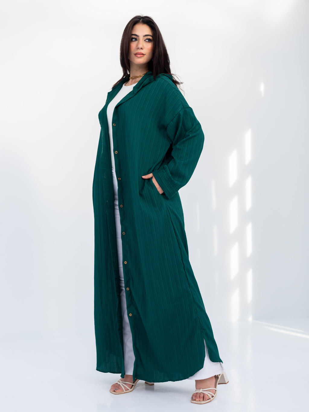 Long-sleeve shirt + dress 1*2