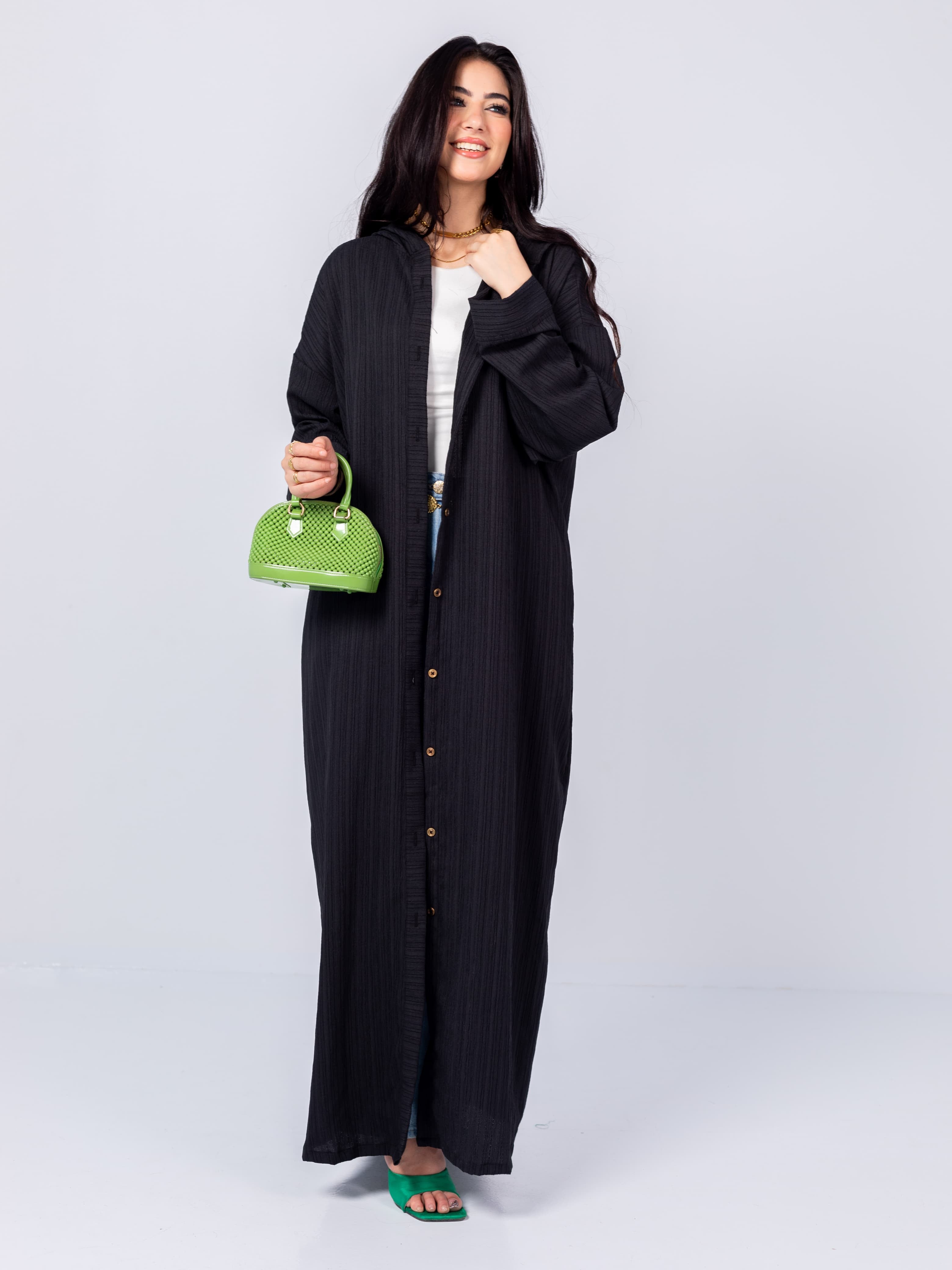 Long-sleeve shirt + dress 1*2