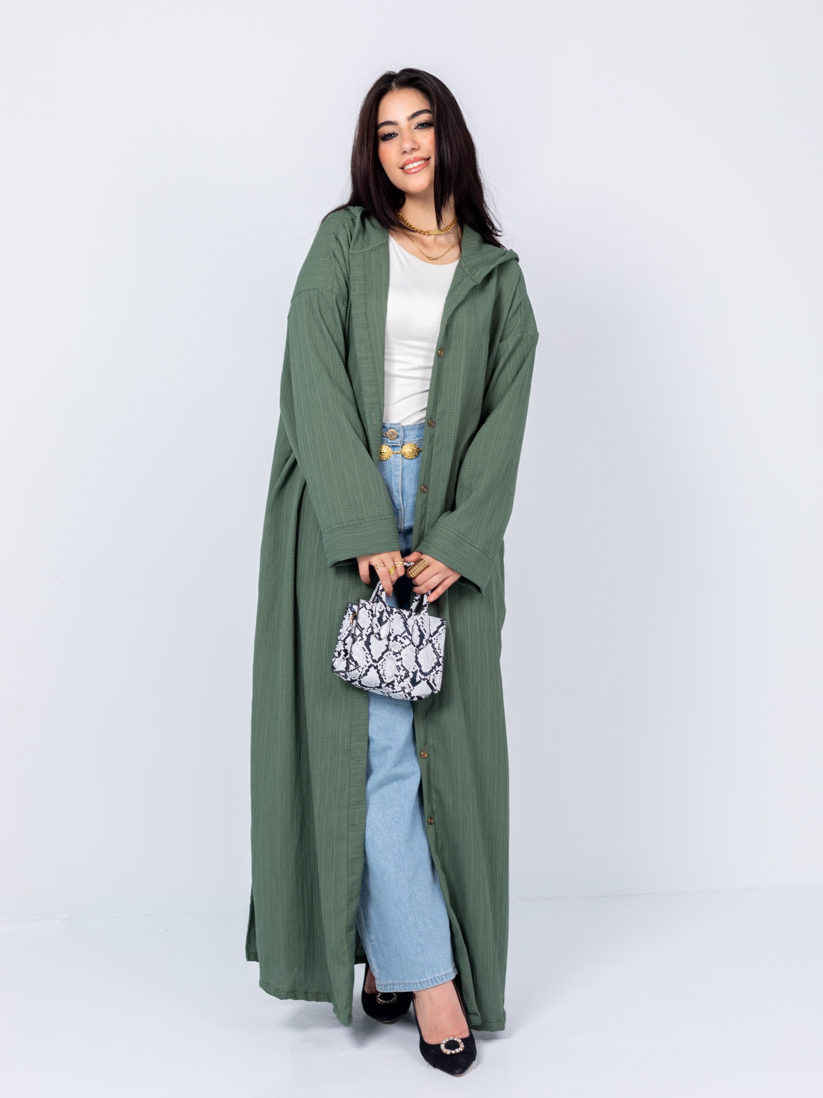 Long-sleeve shirt + dress 1*2