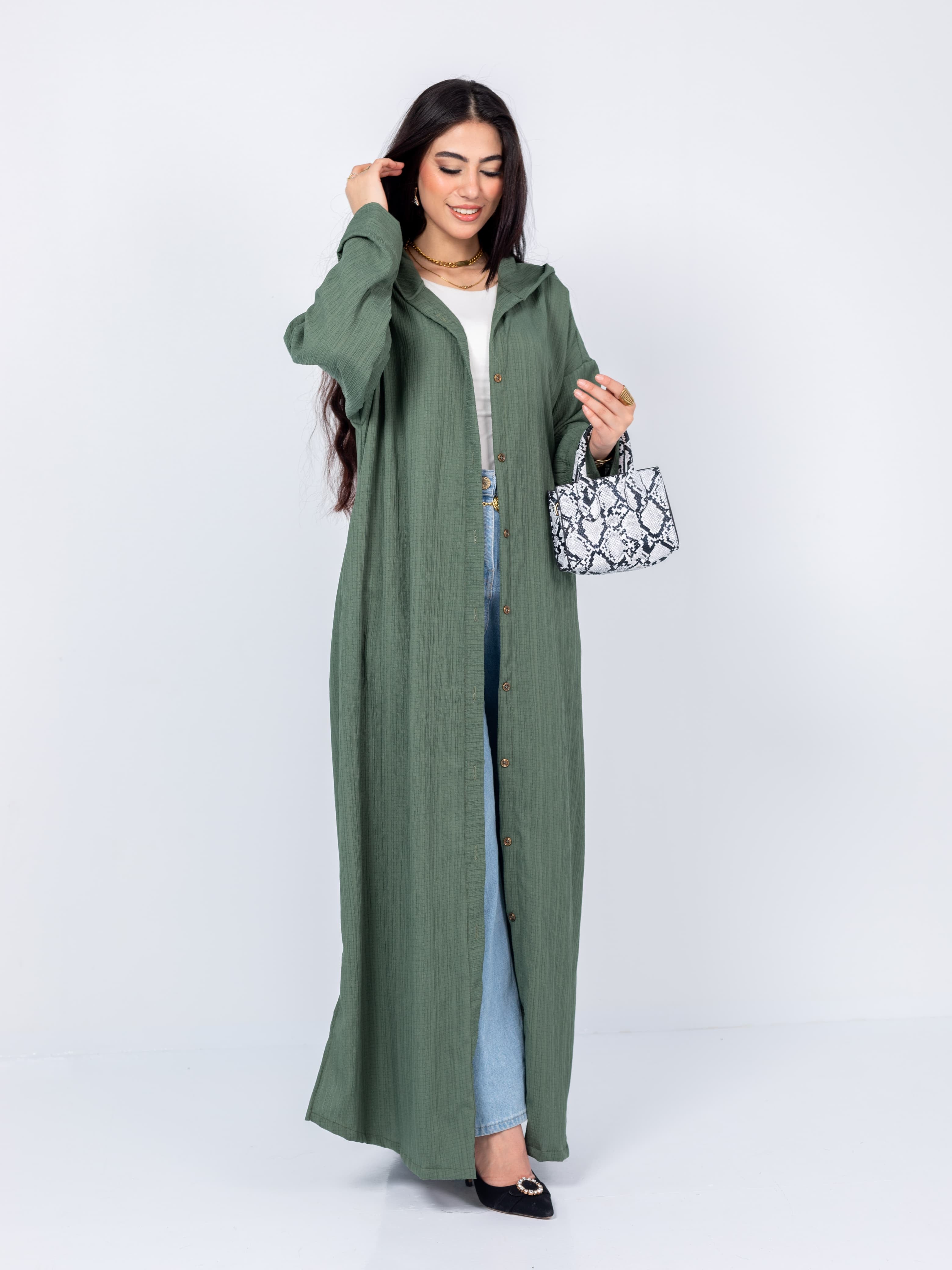 Long-sleeve shirt + dress 1*2
