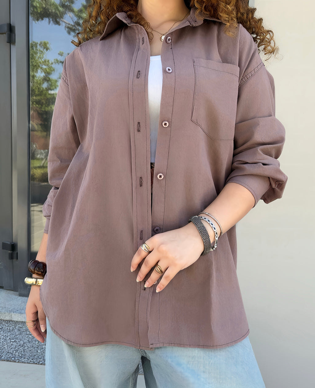 Pure linen shirt