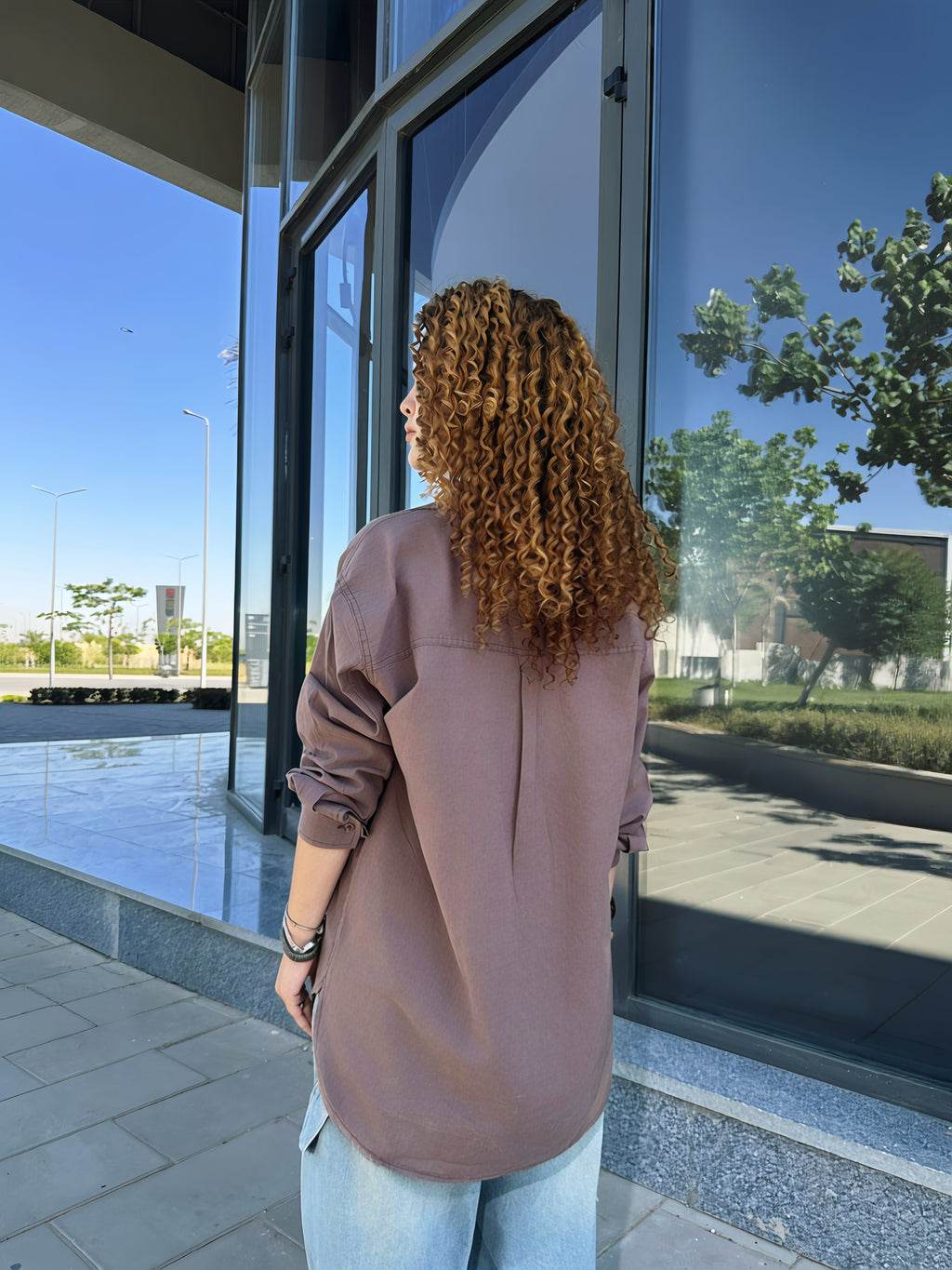 Pure linen shirt