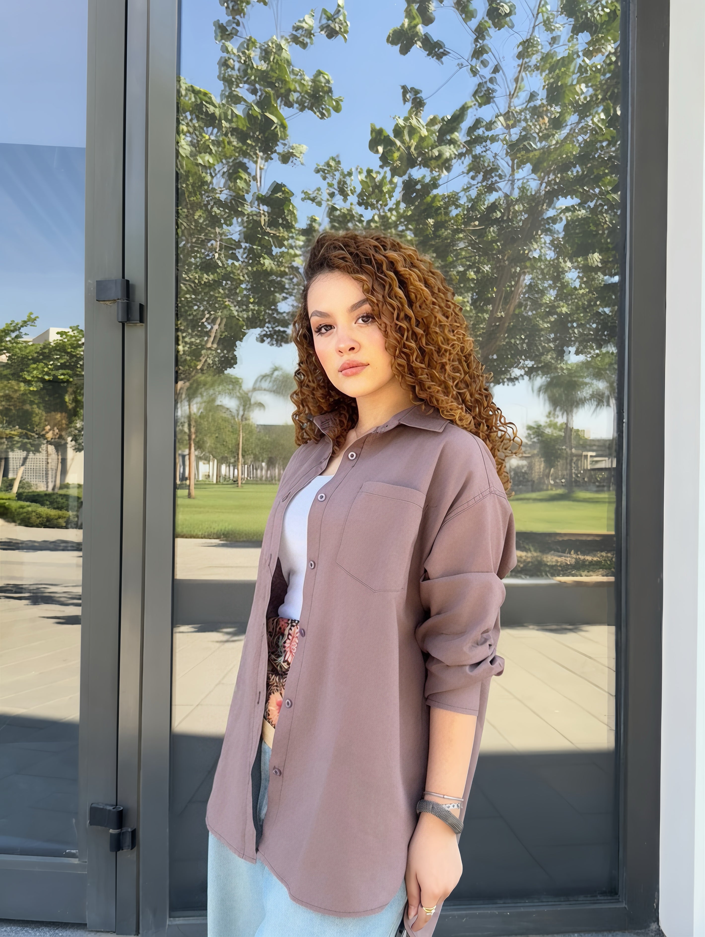 Pure linen shirt