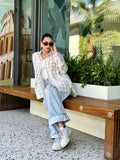 Plaid linen shirt