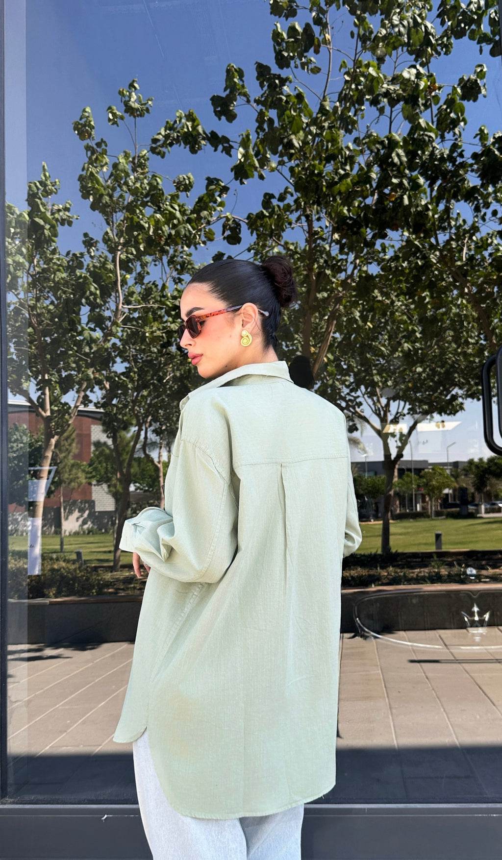 Pure linen shirt