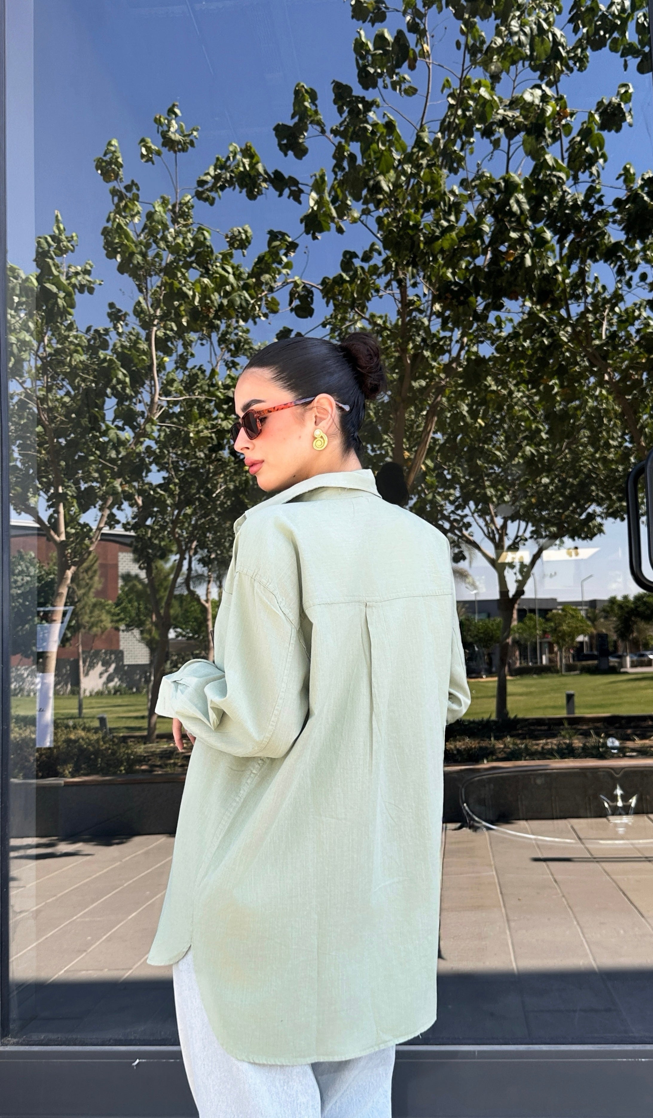 Pure linen shirt