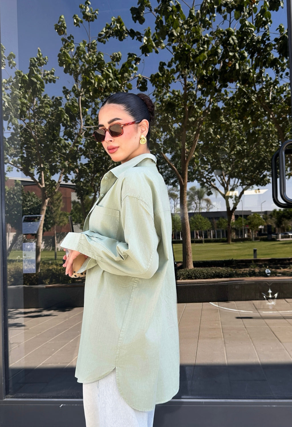 Pure linen shirt