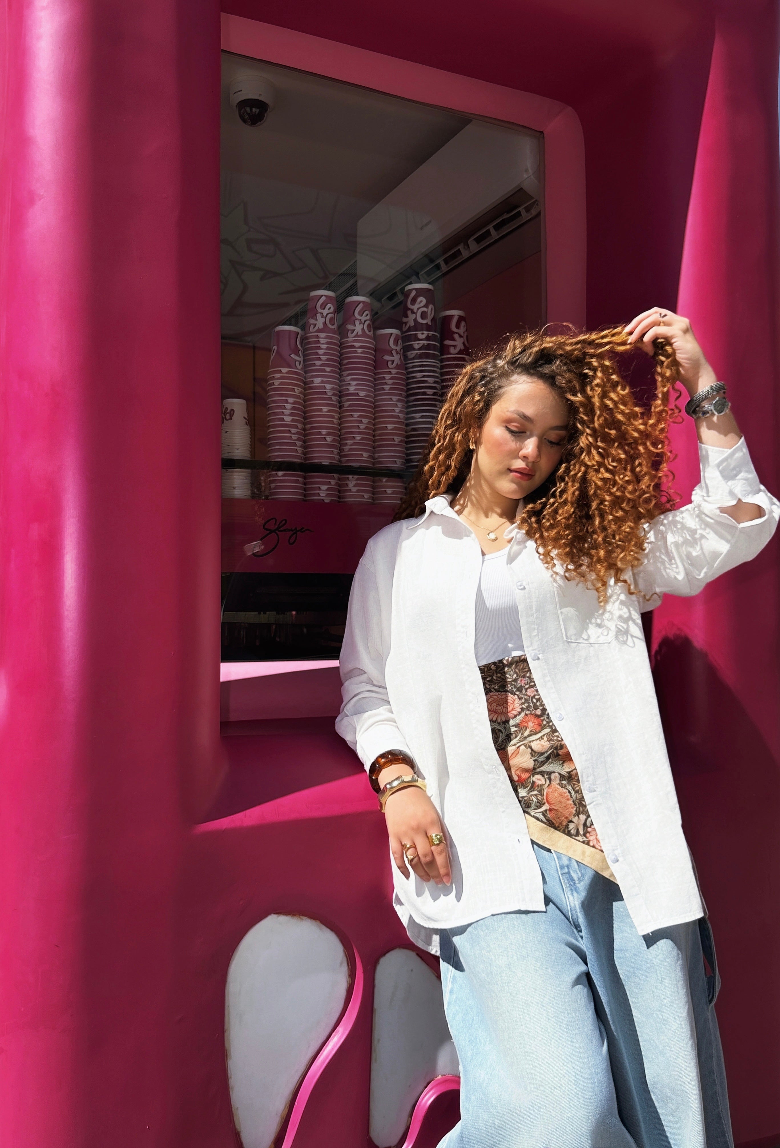 Pure linen shirt