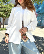Pure linen shirt