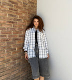 Plaid linen shirt