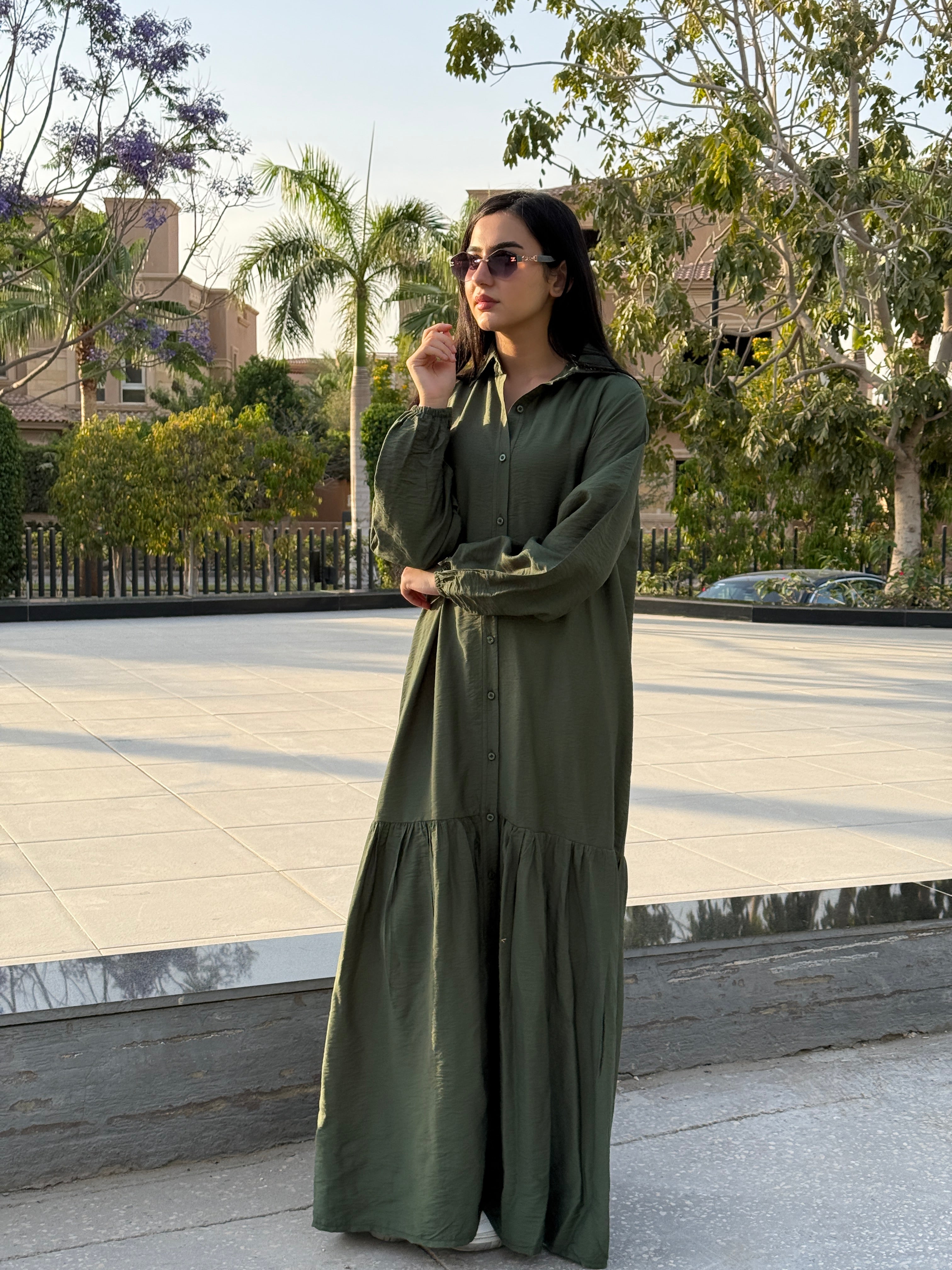 Spanish Linen Dress