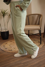 Summer melton sweatpants