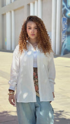 Pure linen shirt
